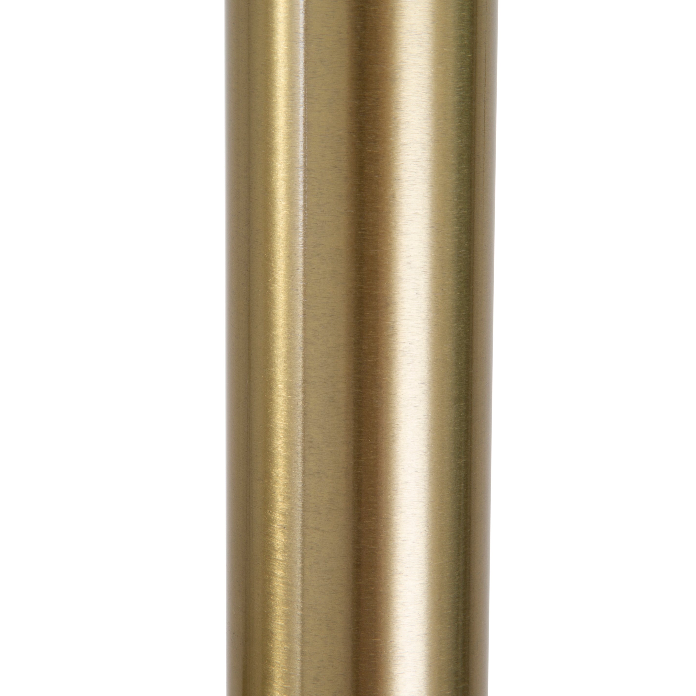 Lampe de sol à arche réglable en acier Q-Max 81 avec abat-jour extra large et socle en marbre