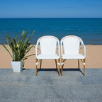 Fauteuil Doreth de SAFAVIEH (lot de 2) - 23 cm (L) x 36 cm (P) x 25 cm (H)