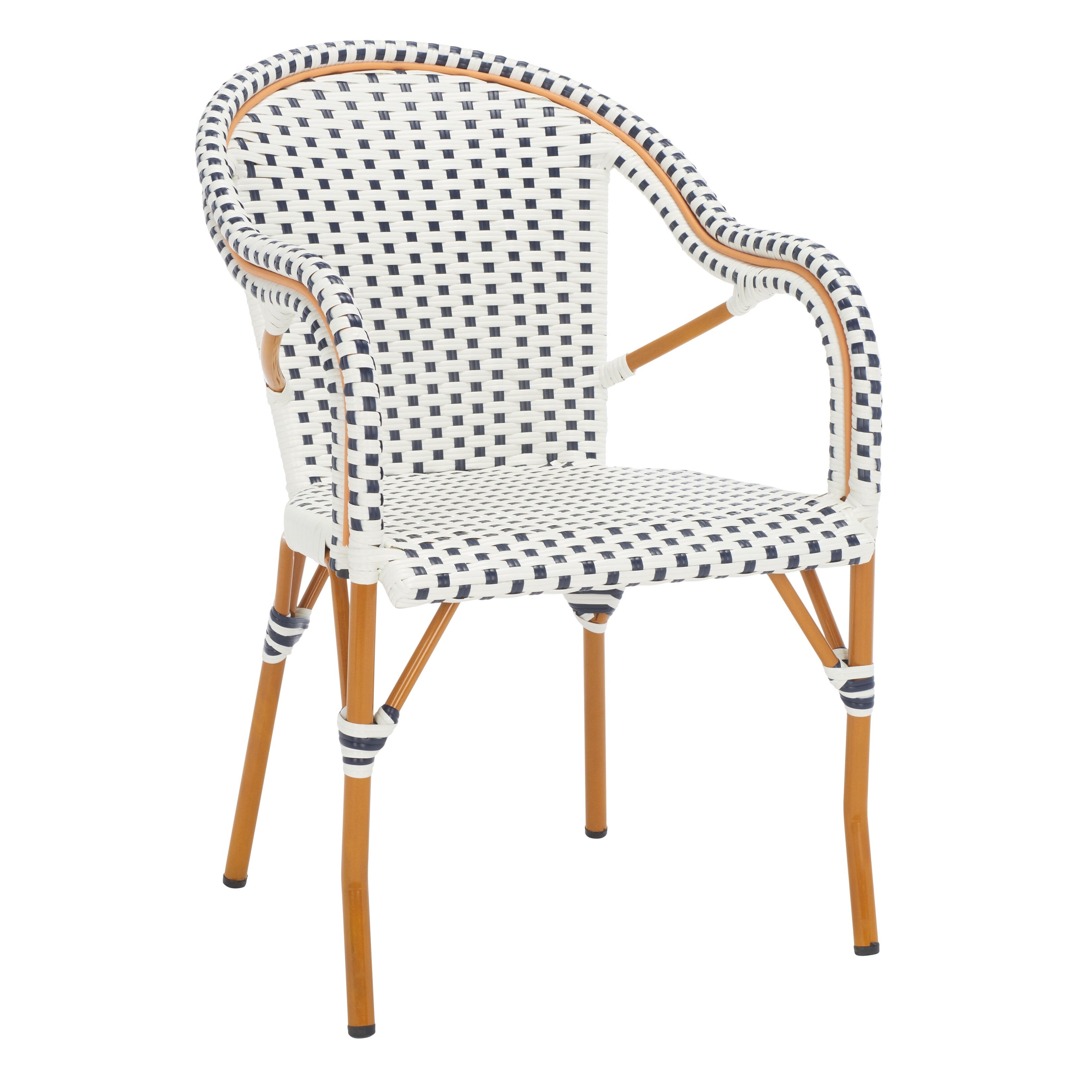 Fauteuil Doreth de SAFAVIEH (lot de 2) - 23 cm (L) x 36 cm (P) x 25 cm (H)