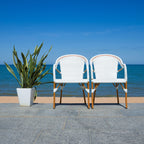 Fauteuil Doreth de SAFAVIEH (lot de 2) - 23 cm (L) x 36 cm (P) x 25 cm (H)