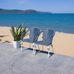 Fauteuil Doreth de SAFAVIEH (lot de 2) - 23 cm (L) x 36 cm (P) x 25 cm (H)