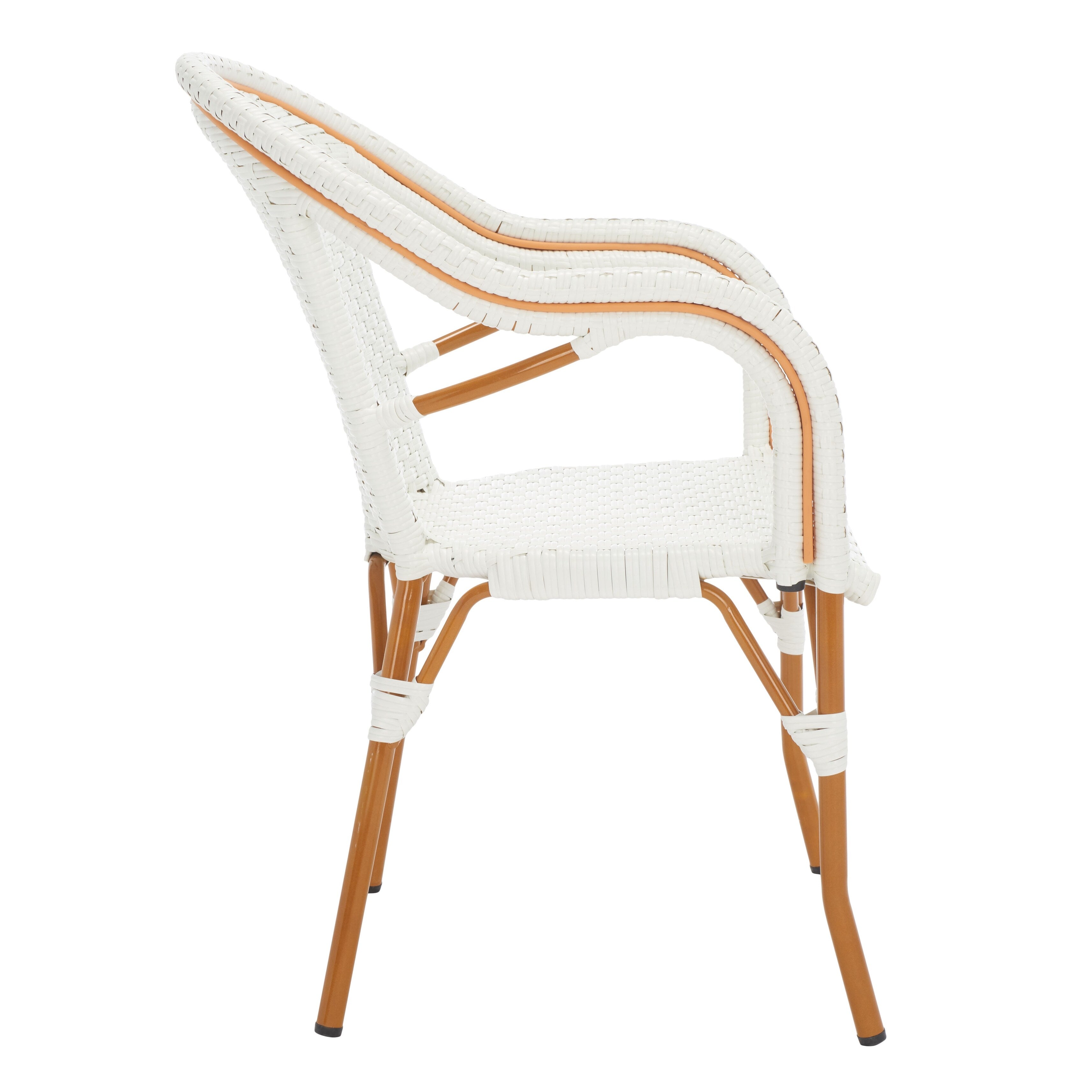 Fauteuil Doreth de SAFAVIEH (lot de 2) - 23 cm (L) x 36 cm (P) x 25 cm (H)