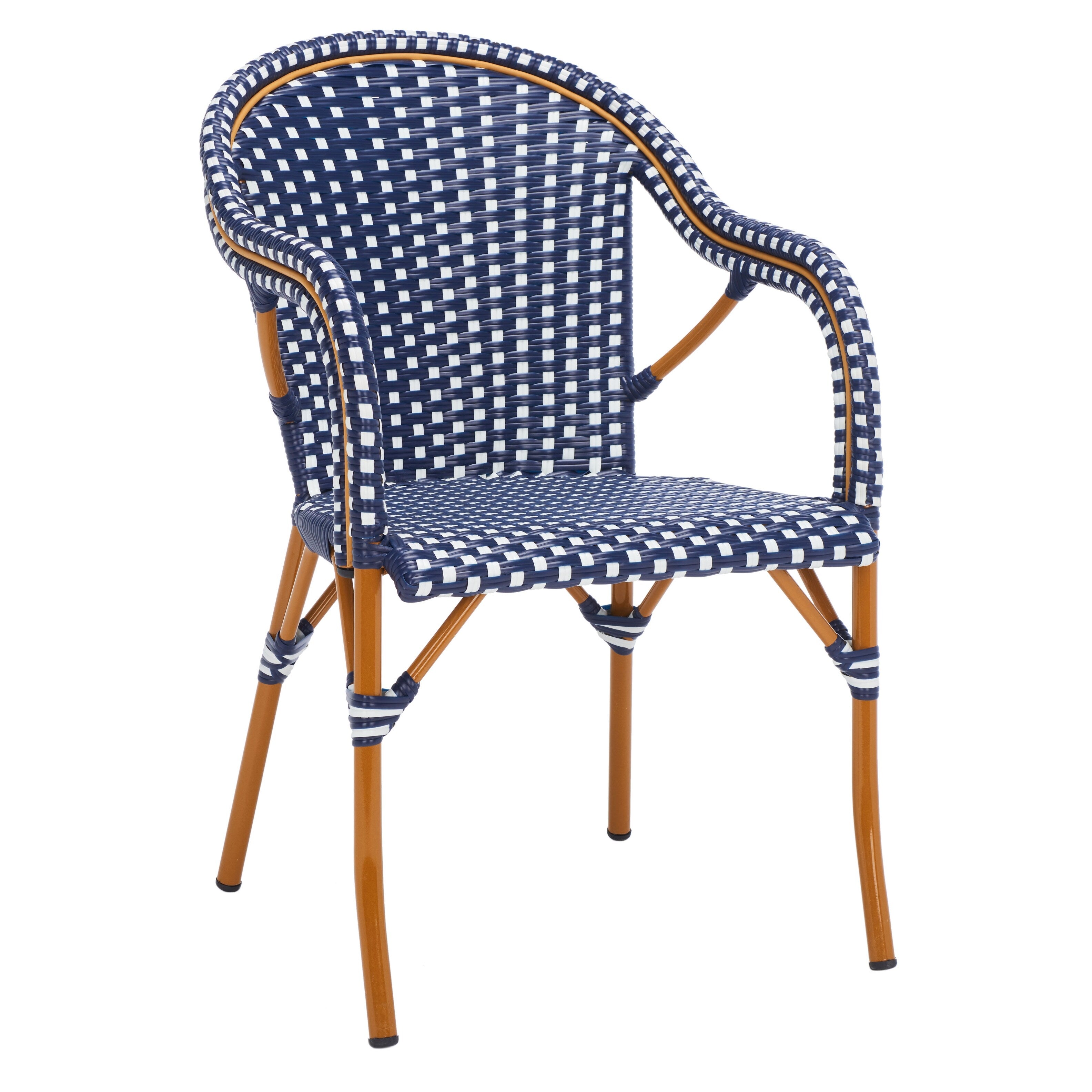 Fauteuil Doreth de SAFAVIEH (lot de 2) - 23 cm (L) x 36 cm (P) x 25 cm (H)