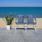 Fauteuil Doreth de SAFAVIEH (lot de 2) - 23 cm (L) x 36 cm (P) x 25 cm (H)