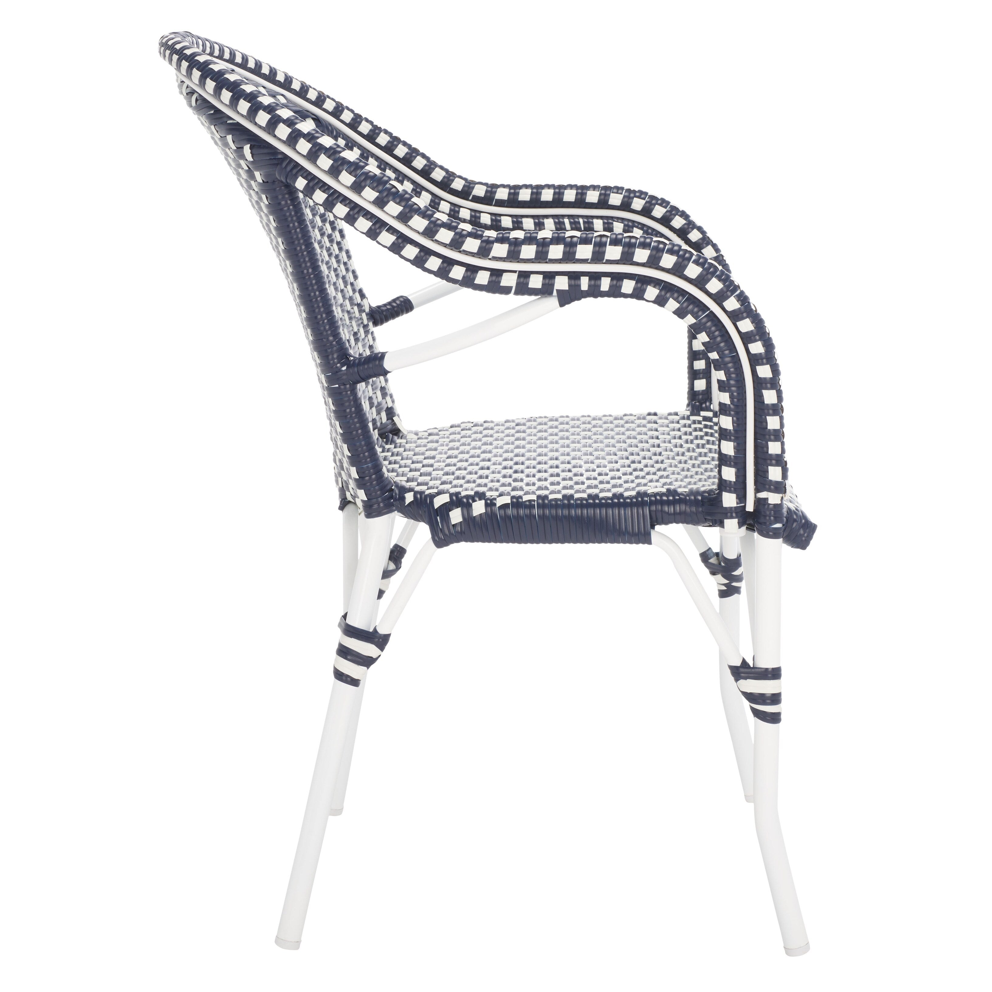 Fauteuil Doreth de SAFAVIEH (lot de 2) - 23 cm (L) x 36 cm (P) x 25 cm (H)