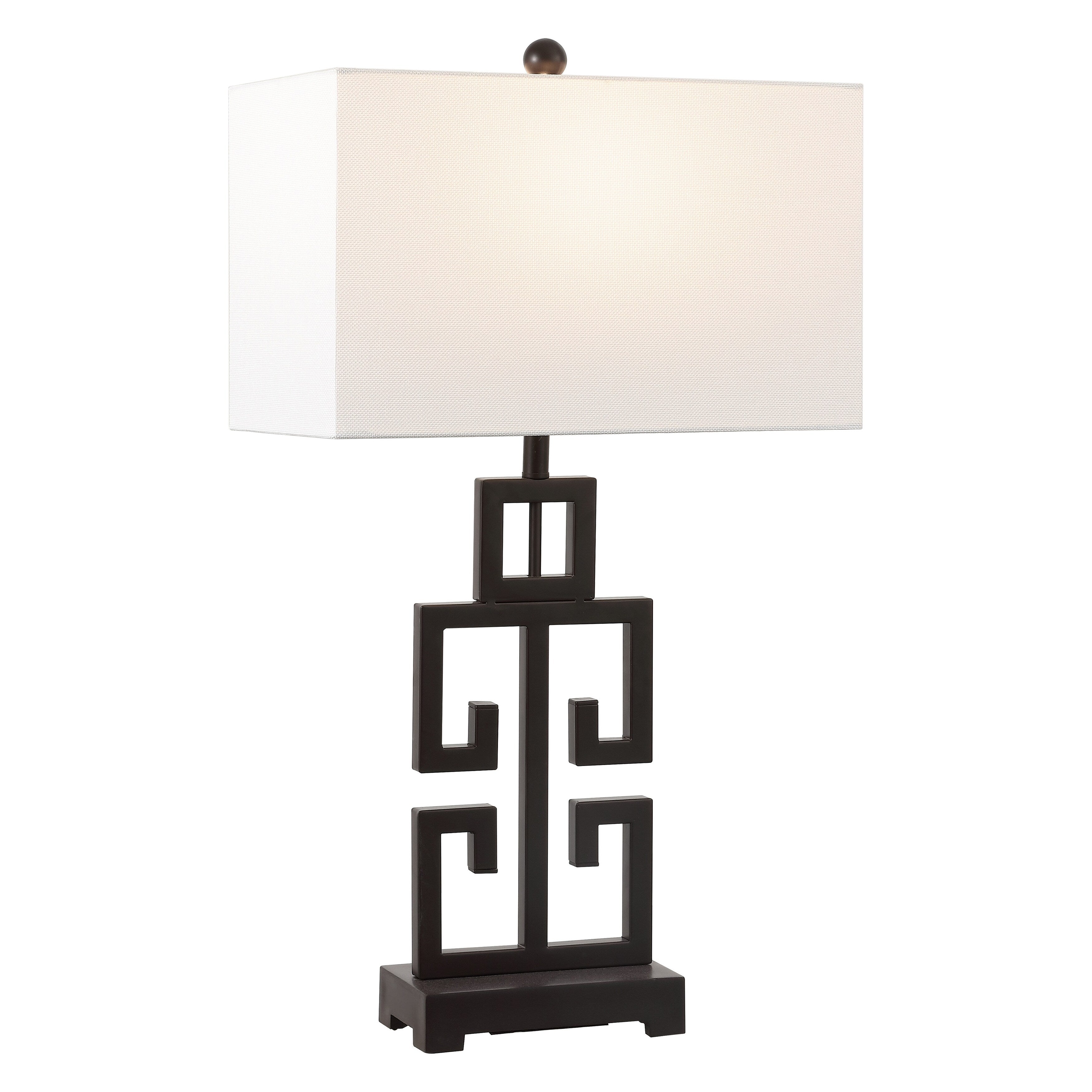 SAFAVIEH Lighting Chantelle, lampe de table antique dorée de 74 cm (lot de 2) - 16W x 9D x 74H