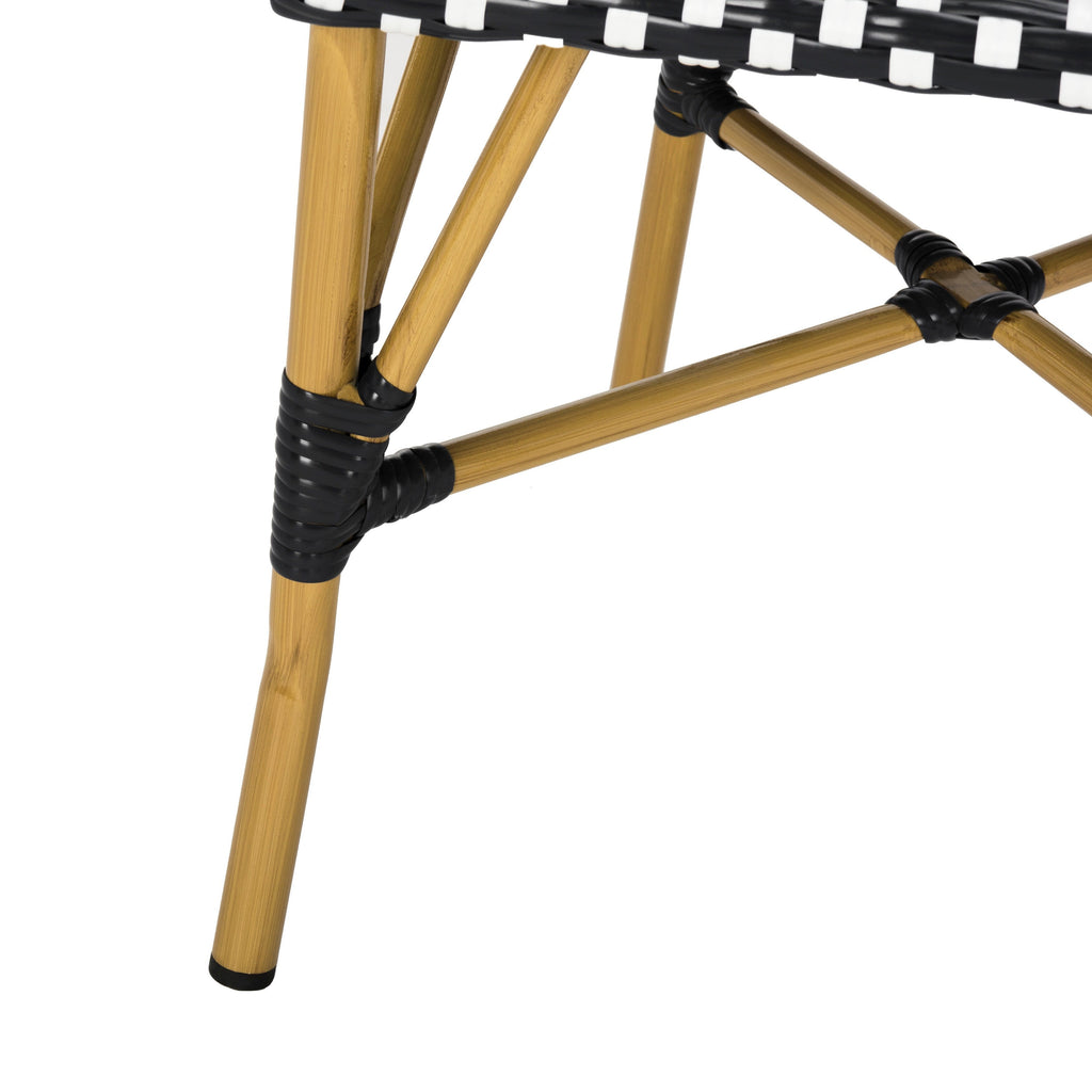 Chaises de salle à manger empilables SAFAVIEH Marolyn (lot de 2) - 45,7 cm (L) x 55,9 cm (P) x 88,9 cm (H)