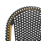 Chaises de salle à manger empilables SAFAVIEH Marolyn (lot de 2) - 45,7 cm (L) x 55,9 cm (P) x 88,9 cm (H)