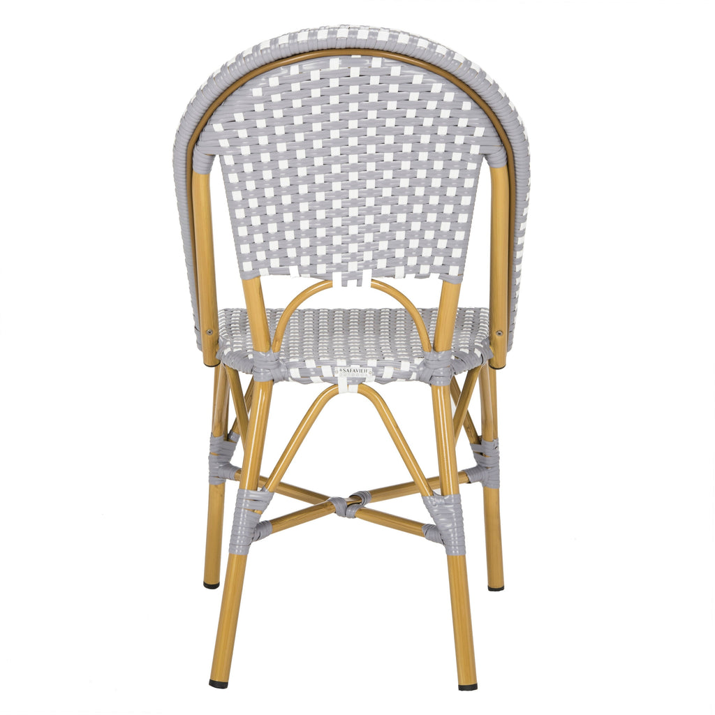 Chaises de salle à manger empilables SAFAVIEH Marolyn (lot de 2) - 45,7 cm (L) x 55,9 cm (P) x 88,9 cm (H)