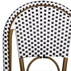 Chaises de salle à manger empilables SAFAVIEH Marolyn (lot de 2) - 45,7 cm (L) x 55,9 cm (P) x 88,9 cm (H)