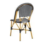 Chaises de salle à manger empilables SAFAVIEH Marolyn (lot de 2) - 45,7 cm (L) x 55,9 cm (P) x 88,9 cm (H)