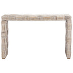 Table console en rotin SAFAVIEH Mindel - 51L x 14P x 32H (mesures en pouces)