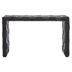Table console en rotin SAFAVIEH Mindel - 51L x 14P x 32H (mesures en pouces)