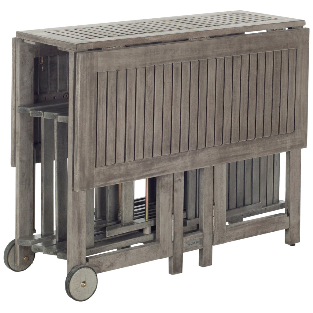 Ensemble de salle à manger d'extérieur SAFAVIEH Brandy 5 pièces - 43 po L x 35 po P x 29 po H