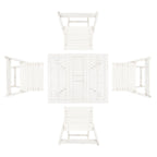 Ensemble de salle à manger d'extérieur SAFAVIEH Brandy 5 pièces - 43 po L x 35 po P x 29 po H