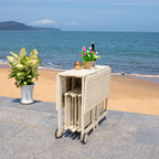 Ensemble de salle à manger d'extérieur SAFAVIEH Brandy 5 pièces - 43 po L x 35 po P x 29 po H