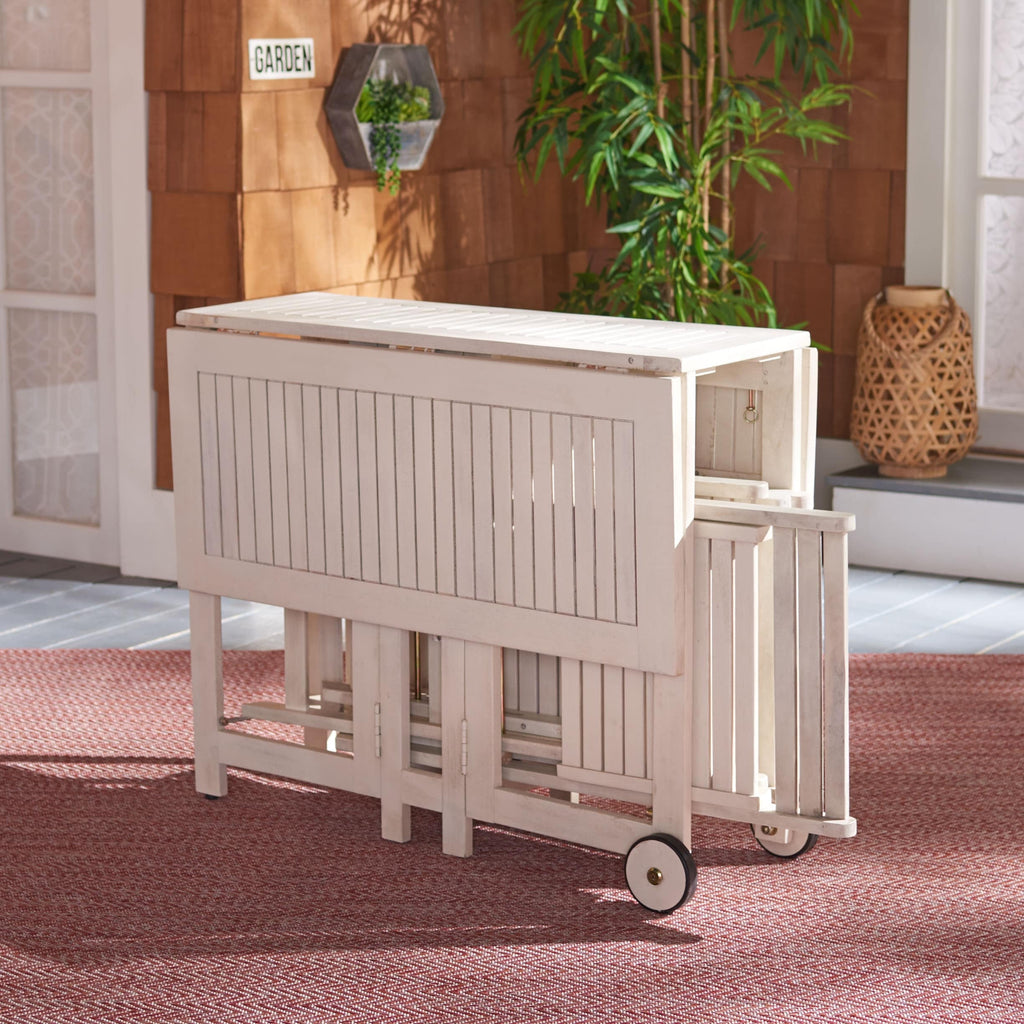 Ensemble de salle à manger d'extérieur SAFAVIEH Brandy 5 pièces - 43 po L x 35 po P x 29 po H