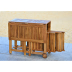 Ensemble de salle à manger d'extérieur SAFAVIEH Brandy 5 pièces - 43 po L x 35 po P x 29 po H