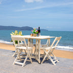 Ensemble de salle à manger d'extérieur SAFAVIEH Brandy 5 pièces - 43 po L x 35 po P x 29 po H