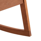 Chaise à bascule d'extérieur Makaila de SAFAVIEH avec coussin - 66L x 79P x 97H (cm)