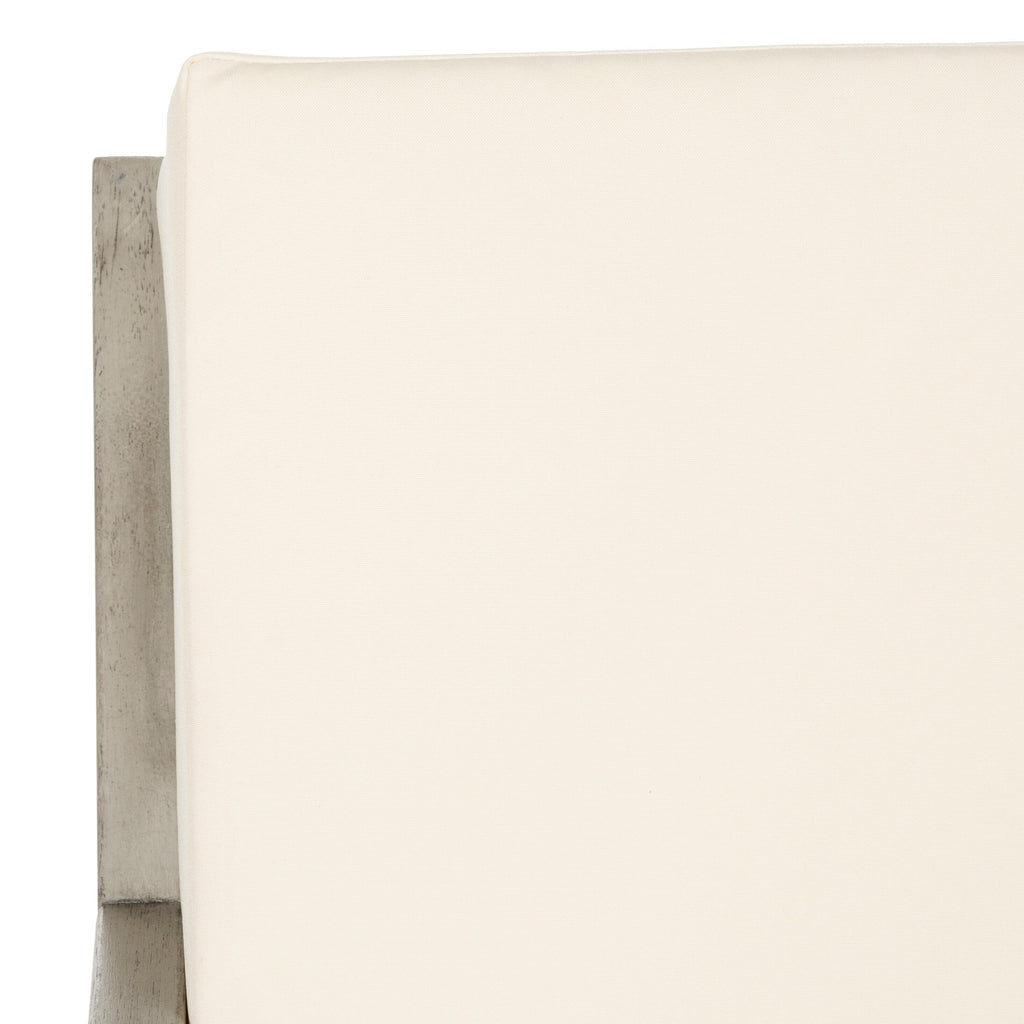 Chaise à bascule d'extérieur Makaila de SAFAVIEH avec coussin - 66L x 79P x 97H (cm)