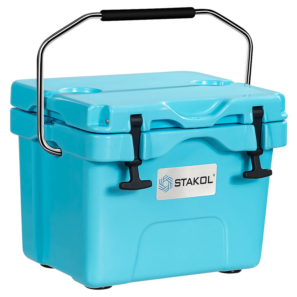SKTAKOL Glacière isotherme portable 16 quarts, étanche, 24 boîtes de glace - Voir les détails