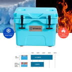 SKTAKOL Glacière isotherme portable 16 quarts, étanche, 24 boîtes de glace - Voir les détails