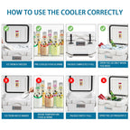 SKTAKOL Glacière isotherme portable 16 quarts, étanche, 24 boîtes de glace - Voir les détails