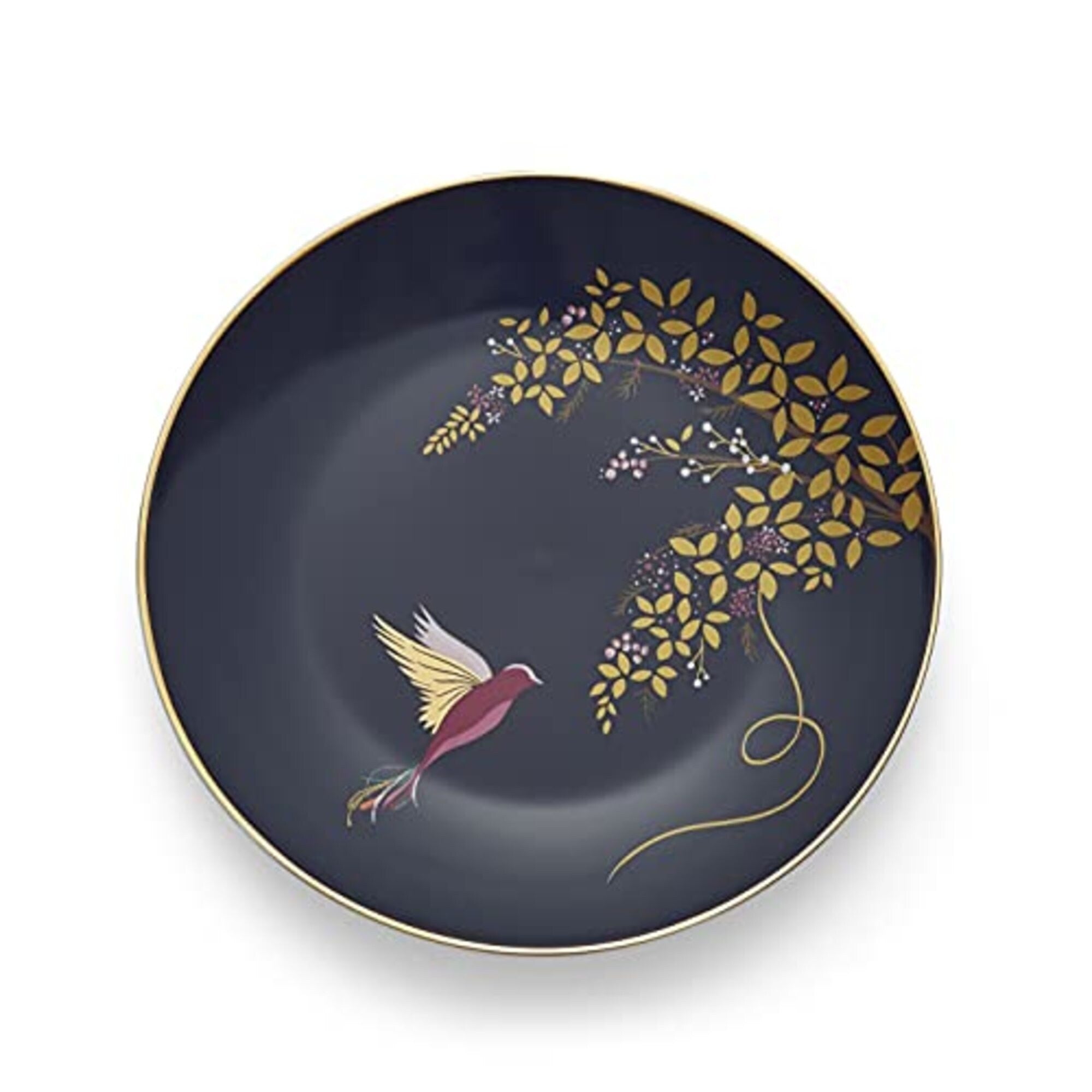 Service de table Sara Miller London Chelsea 12 pièces - 11 assiettes de service, 8 assiettes à dessert, 6 bols