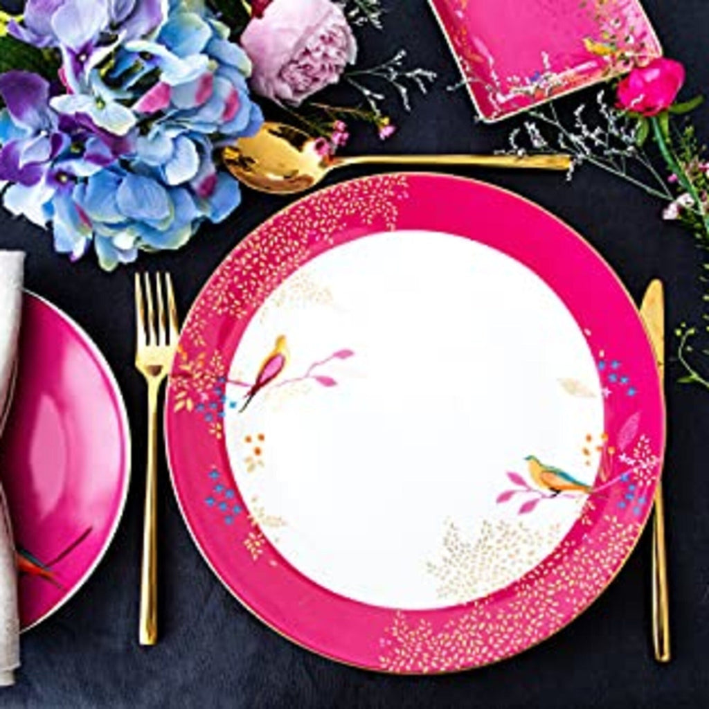 Service de table Sara Miller London Chelsea 12 pièces - 11 assiettes de service, 8 assiettes à dessert, 6 bols