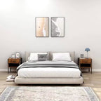 Table de chevet de style industriel (lot de 2)