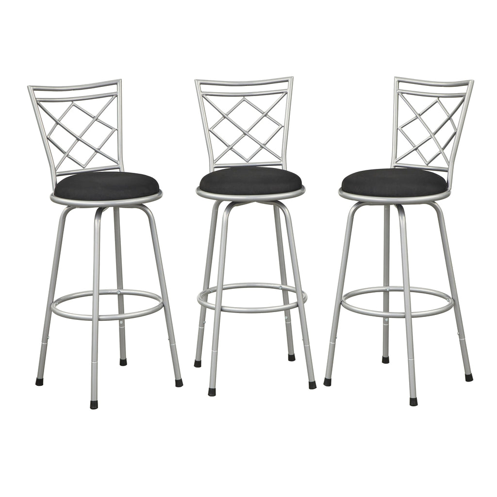Tabourets pivotants réglables en hauteur Alyssa de Simple Living (lot de 3)