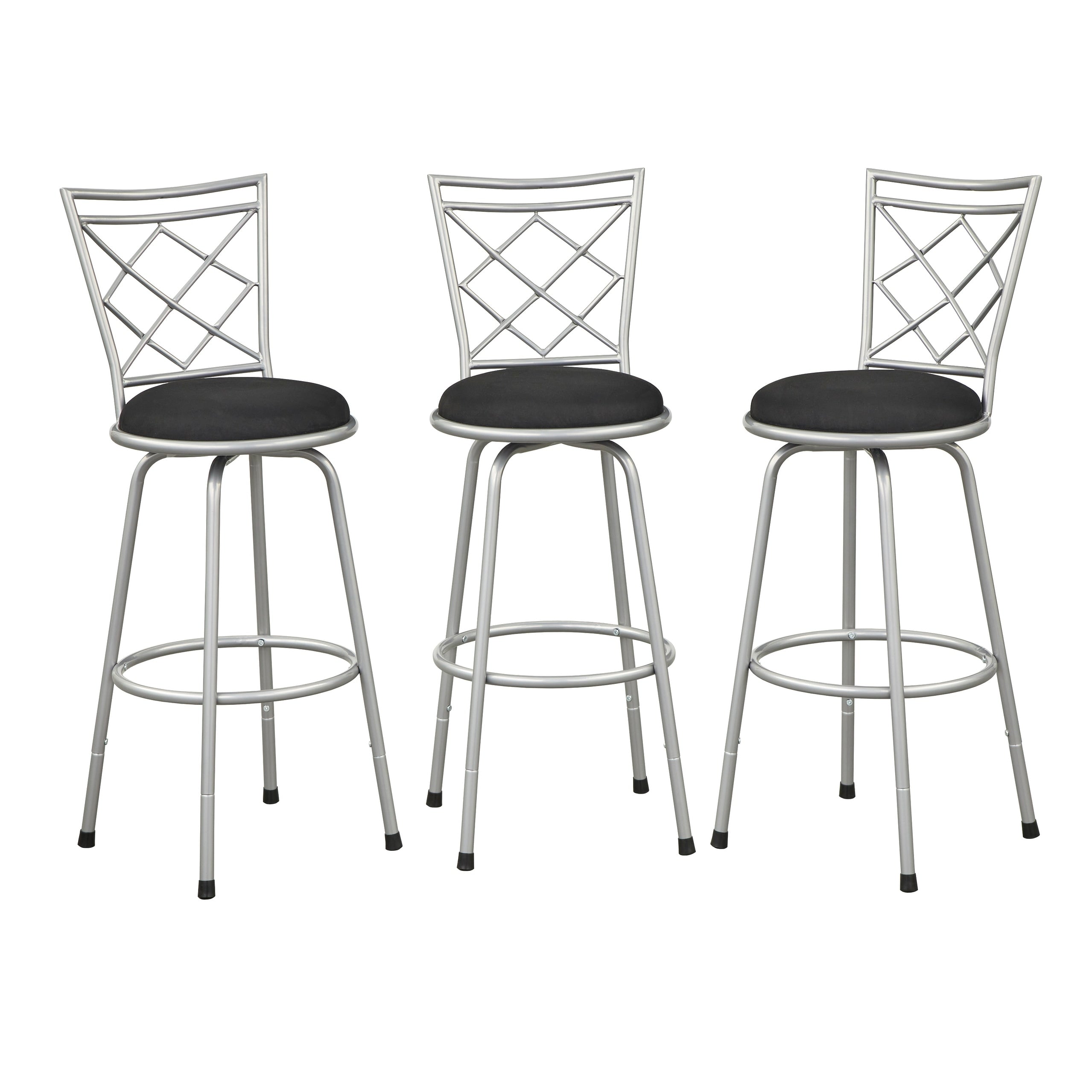 Tabourets pivotants réglables en hauteur Alyssa de Simple Living (lot de 3)