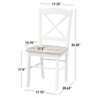 Chaises de salle à manger Simple Living Country Cottage (lot de 2)