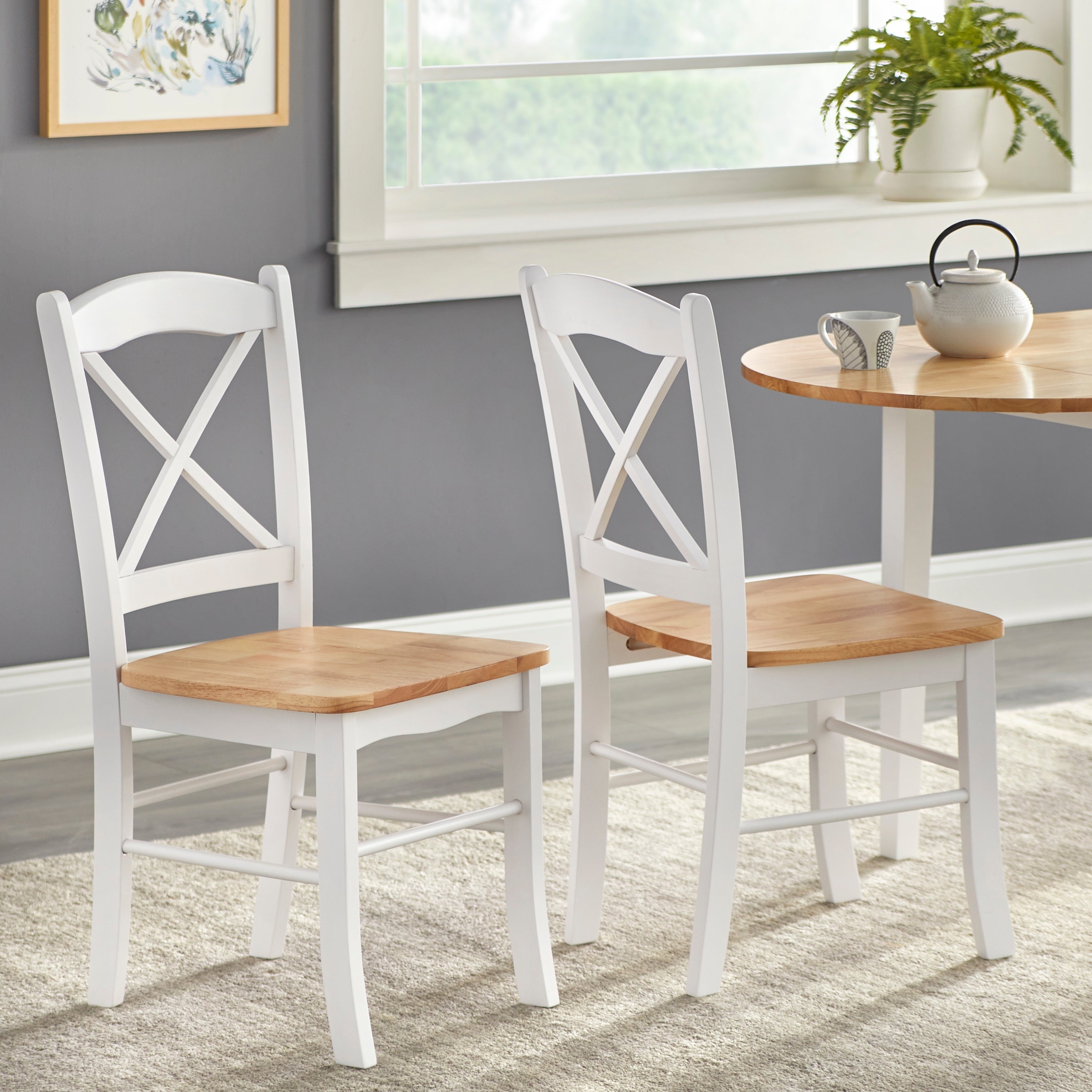 Chaises de salle à manger Simple Living Country Cottage (lot de 2)