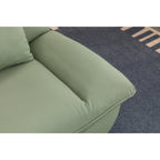 Fauteuil inclinable électrique pivotant avec haut-parleurs Bluetooth, support pour téléphone, ports de chargement USB et Type-C, rangement dissimulé dans l'accoudoir