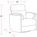 Fauteuil inclinable pivotant électrique Fairview Home