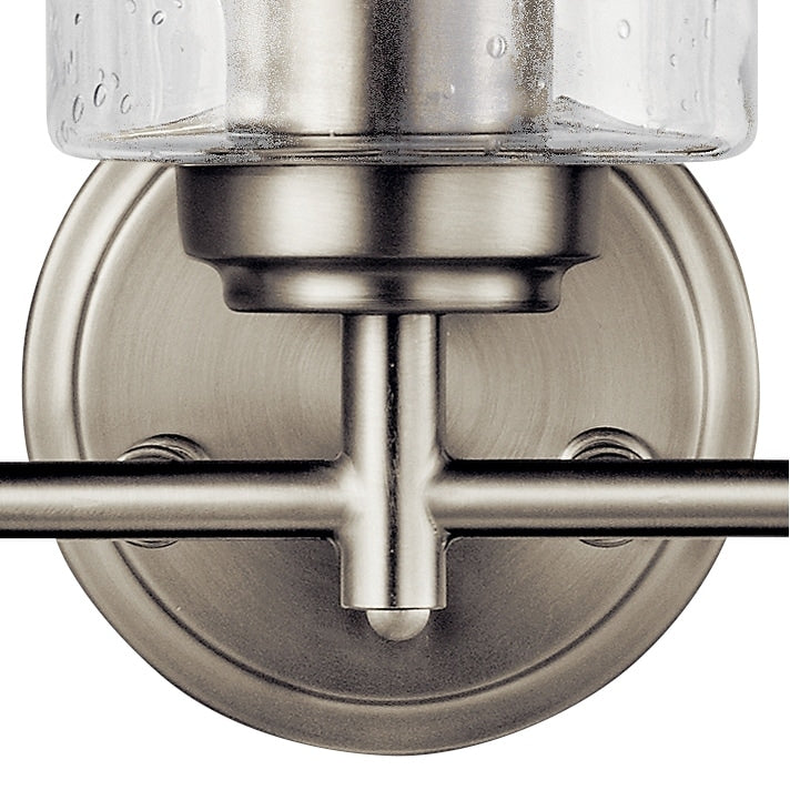 Kichler Lighting Winslow, luminaire de salle de bain à 3 lumières, nickel brossé