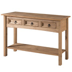 Console d'entrée en bois avec 3 tiroirs Corona | Furniture Dash - N/A