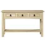 Console d'entrée en bois avec 3 tiroirs Corona | Furniture Dash - N/A