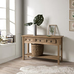 Console d'entrée en bois avec 3 tiroirs Corona | Furniture Dash - N/A