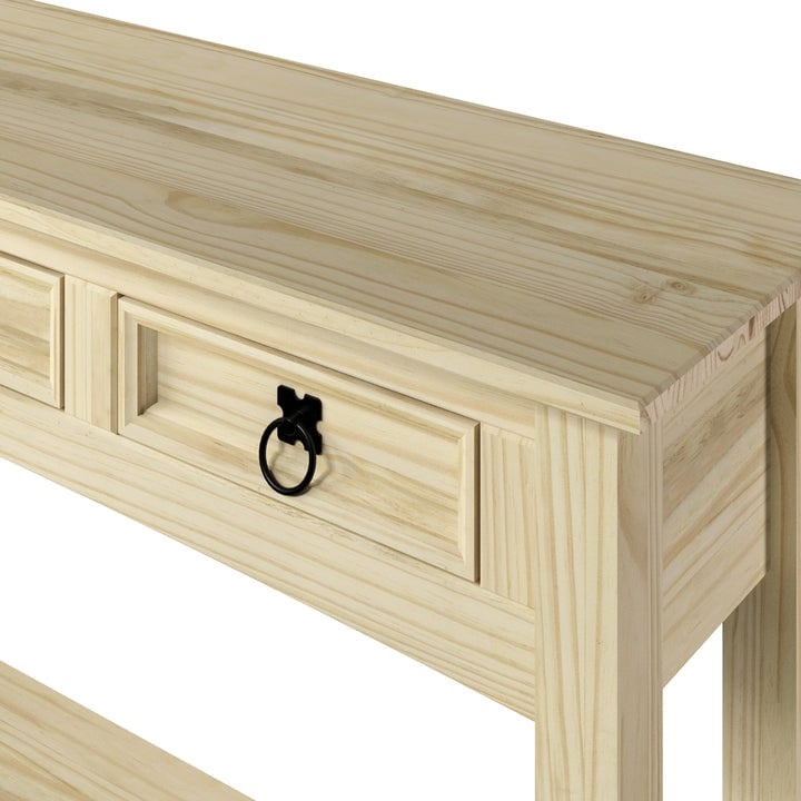 Console d'entrée en bois avec 3 tiroirs Corona | Furniture Dash - N/A