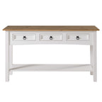 Console d'entrée en bois avec 3 tiroirs Corona | Furniture Dash - N/A
