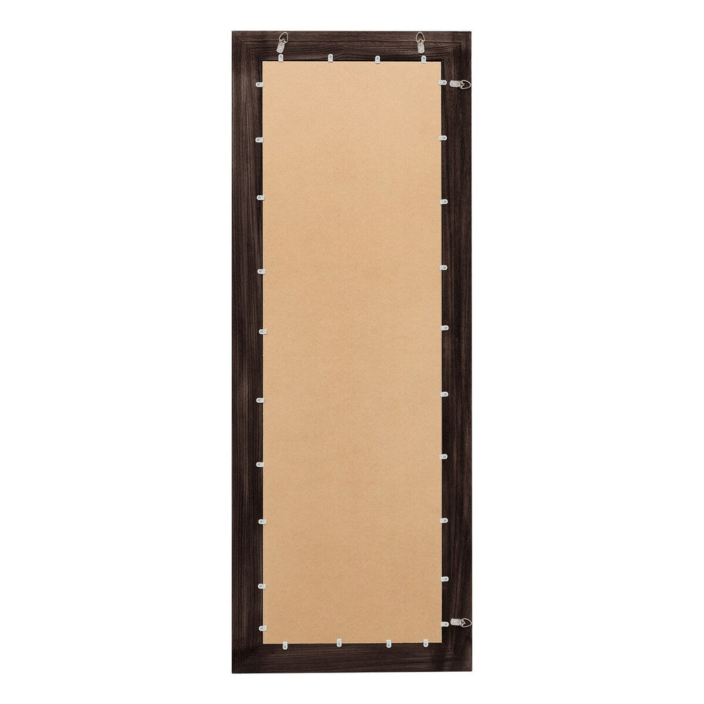 Grand miroir mural en bois rustique style farmhouse - 65x24