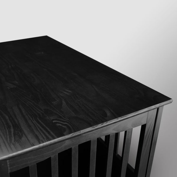 Table d'appoint en bois pour panier pour animaux de compagnie avec porte verrouillable