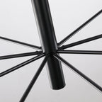 Luminaire minimaliste à 15 lumières, style bougeoir, design ancien à 2 niveaux - 48