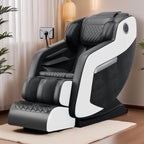 Fauteuil inclinable massant zéro gravité avec massage complet du corps, chauffage et audio Bluetooth intégré