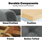 Canapé en microfibre Harvard de iLounge