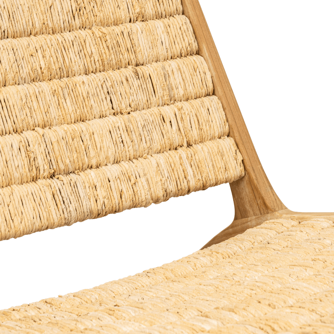Fauteuil de salon en abaca