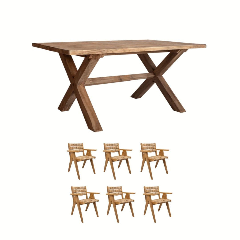 Ensemble de meubles de salle à manger Abaca x Munduk